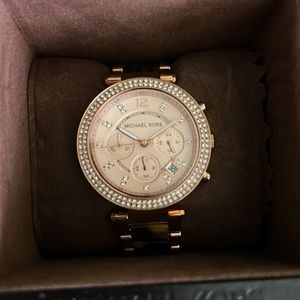 Michael Kors Women’s Watch Rose Gold & Tortoise